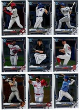 2021 BOWMAN CHROME DRAFT #'s 1-150 (PROSPECTS, ROOKIE RC 1st cards) - YOU PICK!!