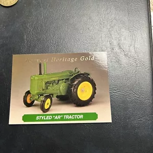 Jb23 Harvest Heritage  1995 Ertl John Deere #sd3 Styled Ar Tractor Gold - Picture 1 of 2
