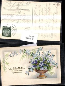 180242,Glückwunsch Muttertag Blumenstrauß Blumen - Picture 1 of 1