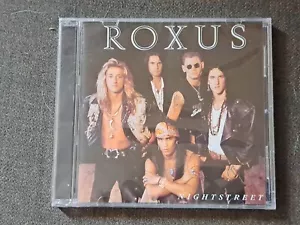 Roxus – Nightstreet CD 1992 Savage REC. 10 Tracks Hard Rock Punchole In UPC - Picture 1 of 2