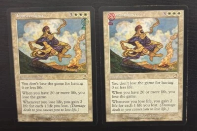 MTG 2X TORMENT TRANSCENDENCE MAGIC THE GATHERING RARE ENCHANTMENT WHITE - Image 1 of 4