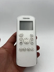 Véritable Toshiba AC Télécommande Climatiseur RG57H4(B2)BGCEFU1 Blanc - Photo 1/2