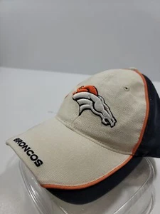Gorra ajustable vintage de colección de los Denver Broncos de colección NFL sombrero de colección de colección - Imagen 1 de 5