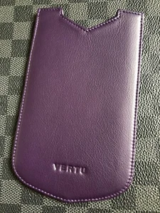 Genuine Vertu Constellation V Purple CALF Case Super RARE a Must have! - Picture 1 of 1