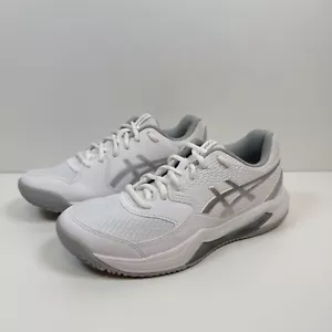 Scarpe da ginnastica ASICS Gel-Challenger 13 Padel bianche argento puro UK 4,5 nuove - Foto 1 di 6