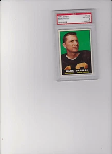 1961 Topps Babe Parilli #175 PSA 8 NM-MT - Picture 1 of 1