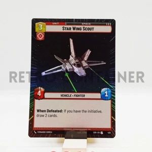 STAR WARS UNLIMITED SPARK OF REBELLION 426 U Star Wing Scout Foil Hyperspace - Picture 1 of 1