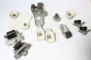 1982-1985 Toyota Celica GT Supra Right Window Guides Rollers Mounts Set OEM - Picture 1 of 4