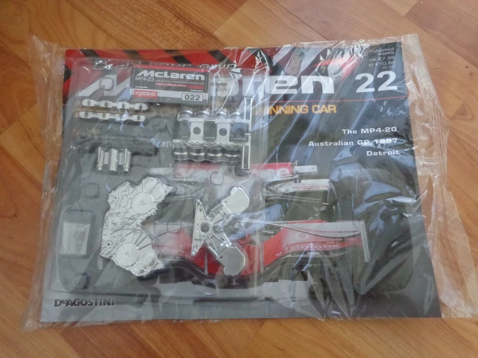 Problema 22 Deagostini 1/8 Costruire il Proprio Mclaren MP4/23 Lewis Hamilton - Immagine 1 di 1