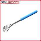 Ghost Claw Grip Stainless Steel Retractable Scratching Relieve Itch (Blue)