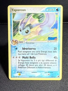 ITALIAN: Vaporeon Revese Holo Pokemon Card ex Unseen Forces 19/115 Ungraded NM - Picture 1 of 6