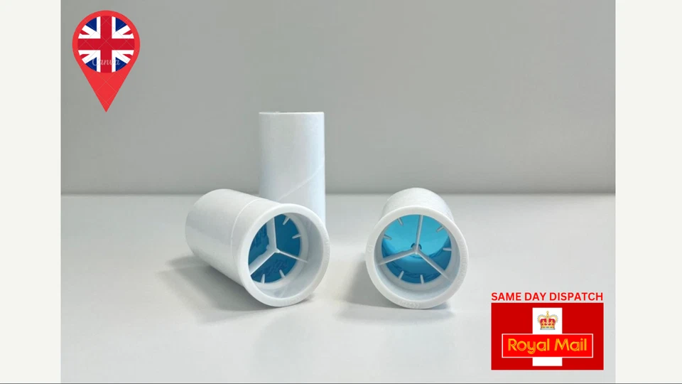 50 Disposable SafeTway Spirometry Mouthpieces Tubes OneWay Valve ALBERT WAESCHLE