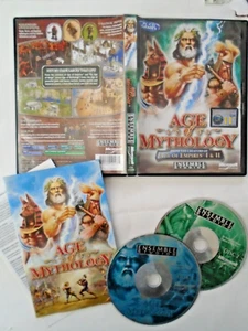 Age of Mythology (From the Creators of Age of Empires I and II) 2 Disc PC Spiel - Bild 1 von 2