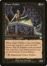1X Grave Defiler - Apocalypse - NM/EX MTG CARD