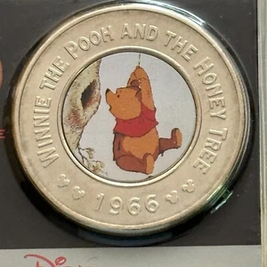 Disney Decades Coins #5 Winnie the Pooh / Honey Tree 1966 Sealed - Bild 1 von 4