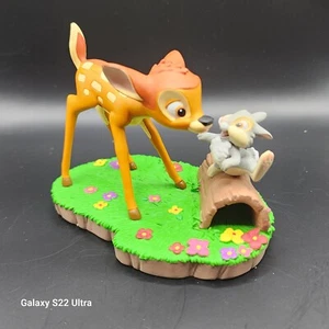 Rare! Vintage Bambi with Thumper statue. Walt Disney - Picture 1 of 9