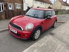 Breaking Mini First 1.6 Petrol Hatch One Red
