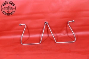 2004 HARLEY-DAVIDSON FXDL DYNA LOW RIDER SADDLEBAG BRACKET MOUNT SUPPORTS - Picture 1 of 9