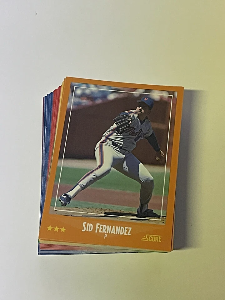 1988 Score Glossy Singles You Pick New York Mets - Image 1 of 1