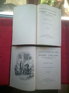 Dombey and Son Charles DICKENS Vol I & II Centenary Edition 1911 illustriert - Bild 1 von 21