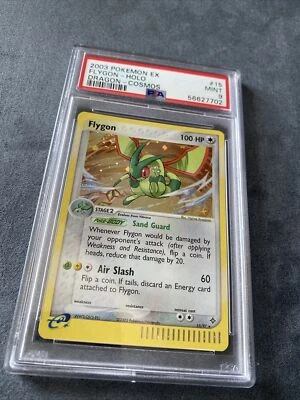 PSA 9 MINT Flygon E league Cosmos Holo Promo Ex Dragon 15/97 Rare - Image 1 of 4