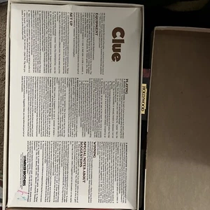 VINTAGE alles original Clue 1986 Parker Brothers Detektiv Brettspiel - Bild 1 von 4