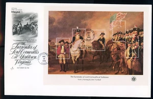 UNITED STATES 1976 SET 4 FIRST DAY COVERS BICENTENNIAL SOUVENIR SHEETS ISSUES !! - Picture 1 of 4