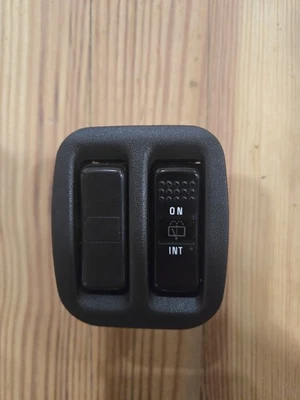 Mitsubishi 3000GT Dodge Stealth Rear Wiper Switch and bezel No Broken Tabs - Imagem 1 de 3