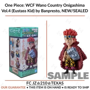 One Piece: WCF Wano Country Onigashima Vol.4 (Eustass Kid) di Banpresto, NUOVO - Foto 1 di 9