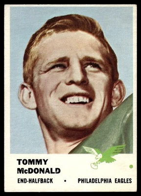 1961 Fleer #51 Tommy McDonald Philadelphia Eagles HOF HIGHER GRADE - Image 1 of 2