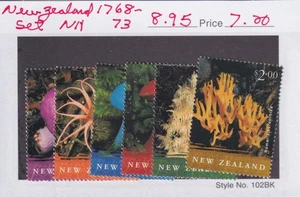 New Zealand Scott 1768-1773 MNH 2002 Fungi/Mushrooms Set $6.90 Face - Picture 1 of 1