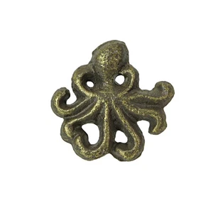 6er Set rustikale Bronze-Finish Gusseisen Oktopus Schubladengriffe Wohnkultur - Bild 1 von 7