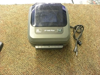 Zebra ZP500 PLUS Direct Label Barcode Thermal Printer TESTED AND WORKING - Image 1 of 2
