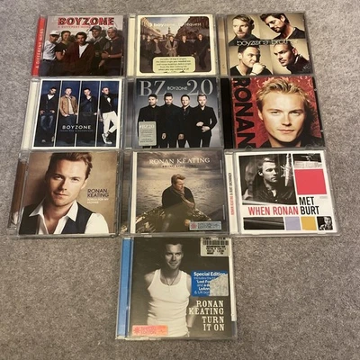 Ronan Keating Boyzone 10 x CD Album Bundle Rare A Different Word By Request BZ20 - Image 1 of 4