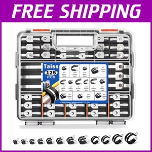 304 Stainless Steel Cable Clamps Assortment Kit - Picture 1 of 9