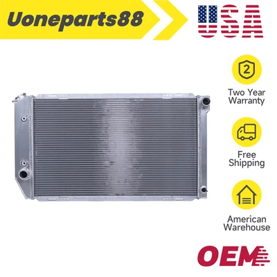 CU400 Aluminum Radiator for Ford LTD Country Sedan Lincoln Mark Mercury Monterey Foto 1 de 4