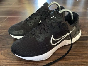 Nike Renew Run 2 Negro Blanco Correr Gimnasio Entrenadores 2020 Reino Unido Talla 8 - Imagen 1 de 12
