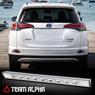 Se adapta a Lexus GX460/RAV4 2010-2019 [cromo/claro] tercera luz de freno LED lámpara Foto 1 de 4