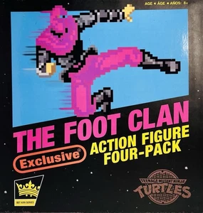 TMNT BST AXN The Foot Clan Actionfigur Four Pack Teenage Mutant Ninja Turtles - Bild 1 von 8