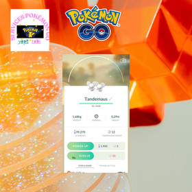 Pok&eacute;mon Go❀❀❀Shiny Tandemaus-mini P❀T❀C