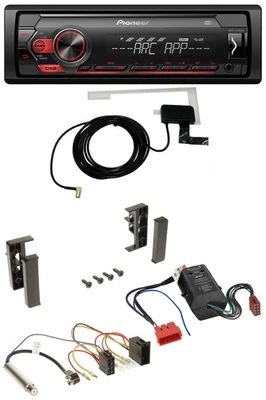 Pioneer 1DIN USB DAB MP3 AUX Autoradio für Audi A2 A3 8L A6 C5 A4 B5 Bose Aktivs - Bild 1 von 4