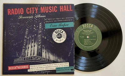 Erno Rapee Radio City Music Hall Souvenir Album 10" LP Decca DLP-7001 (1949) vg Foto 1 de 3