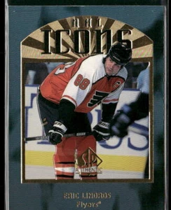 Eric Lindros 1997-98 SP auténticos iconos en relieve #I7 - Philadelphia Flyers - Imagen 1 de 2