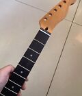 High-end Matte 22fret Baked Maple electric guitar neck, Rosewood dot inlay 25.5