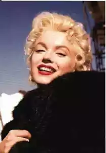 Postal de actriz de Hollywood impresa con foto 4x6 de Marilyn Monroe - Imagen 1 de 2