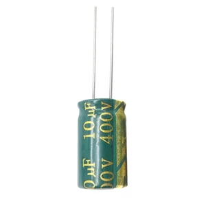5x Condensador Electrolitico 10uF 400v LOW ESR 105º C 10x17mm - Imagen 1 de 4