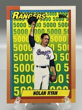 1990 Topps #4 Nolan Ryan The Rangers Years