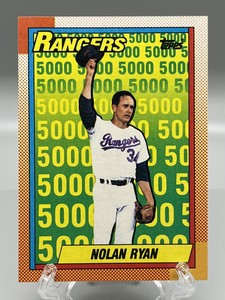 1990 Topps #4 Nolan Ryan The Rangers Years