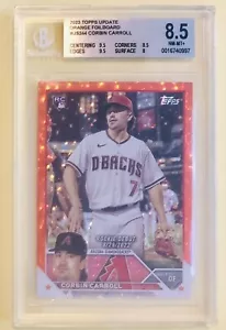 2023 Topps Update #US244 Corbin Carroll /299 Orange Foil - BGS 8.5 - Bild 1 von 2
