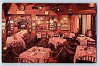 Harrisburg Pennsylvania PA Postkarte Penn Harris Hotel Innenraum Restaurant c1960